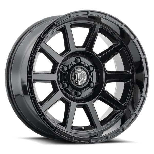 ICON Alloys - ICON ALLOYS RECOIL GLS BLK - 20 X 10 / 6 X 135 / -24 MM / 4.5" BS - 6220106345GB - Image 1