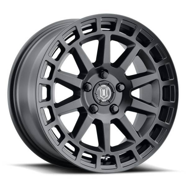 ICON Alloys - ICON ALLOYS JOURNEY SAT BLK - 17 X 8 / 5 X 108 / 38 MM / 6" BS - 7117803160SB - Image 1