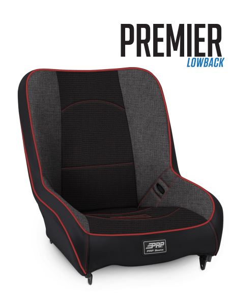 PRP Seats - PRP Premier Low Back Suspension Seat - Extra Wide - A100212 - Image 1