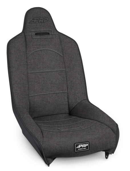 PRP Seats - PRP Roadster High Back Suspension Seat - All Grey - A150110-54 - Image 1