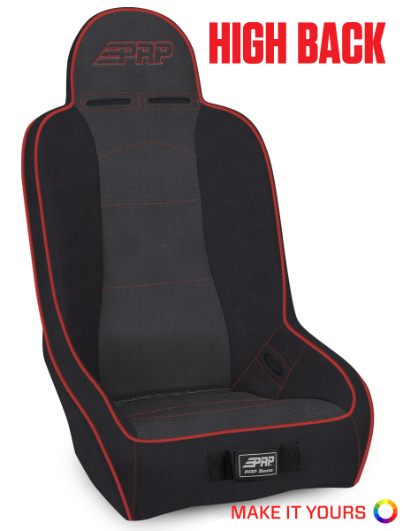PRP Seats - PRP CF Moto Z Force 500/600/800/1000 High Back Suspension Seat - A200110-CFZF - Image 1