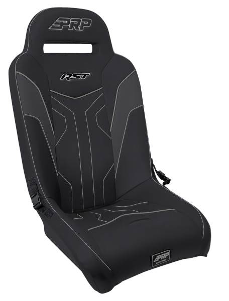 PRP Seats - PRP Polaris RZR PRO XP/PRO R/Turbo R RST Suspension Seat- Black/Grey - A4101-PORXP-203 - Image 1