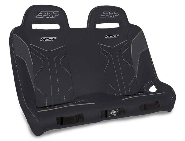 PRP Seats - PRP Polaris RZR XP4 1000/XP4 Turbo/XP4 Turbo S RST Rear Suspension Bench- Black/Grey - A4901-203 - Image 1