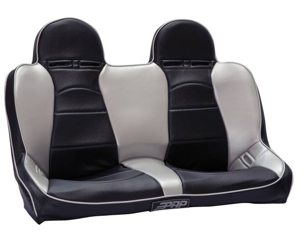 PRP Seats - PRP Polaris RZR XP4 1000/XP4 Turbo/XP4 Turbo S High Back Rear Suspension Bench Seat - A5101-POR1K - Image 1