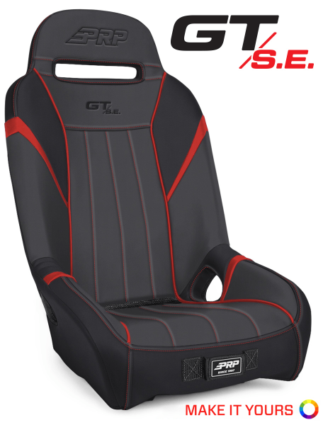 PRP Seats - PRP Polaris General/RZR S 900/XP 1000/Turbo S/Can-Am X3/ GT/SE 1 In. Extra Wide Suspension Seat - A5709-POR1K - Image 1