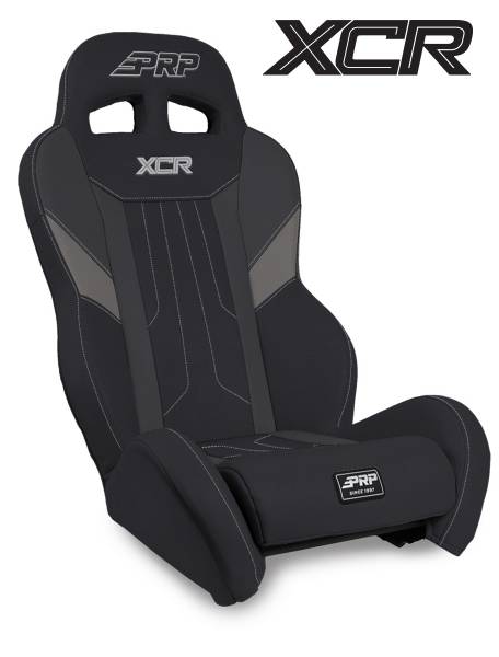 PRP Seats - PRP XCR Rear Suspension Seat - Black/Gray - A8008-203 - Image 1