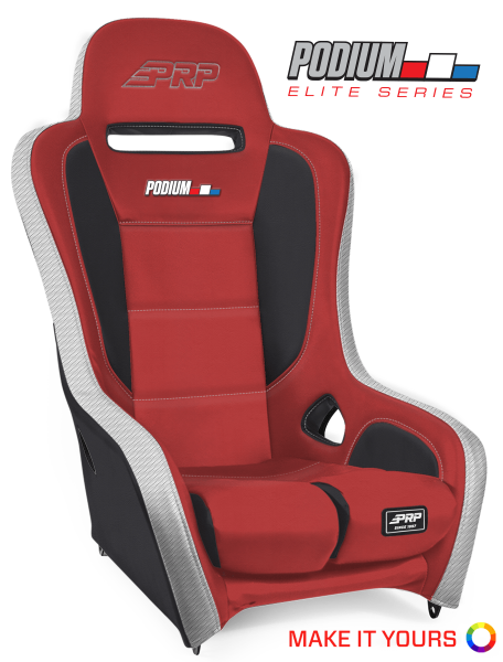 PRP Seats - PRP Podium Elite 4In. Extra Tall Suspension Seat - A9103 - Image 1