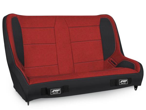 PRP Seats - PRP Jeep Wrangler TJ/LJ/JK Elite Series Rear Bench- Red - A9236-39-72 - Image 1