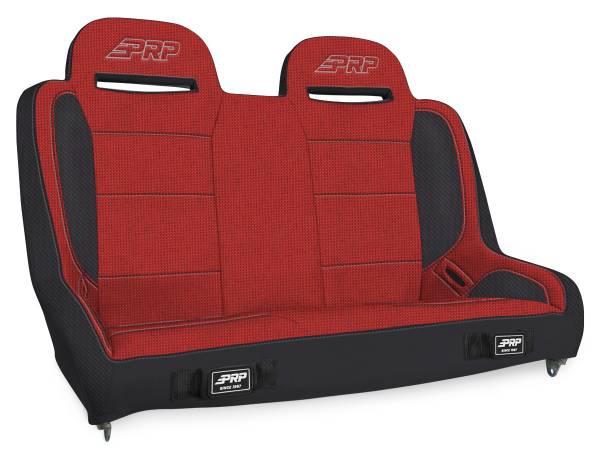 PRP Seats - PRP  Jeep Wrangler JKU/JLU Elite Series Rear Bench- Red - A9240-47-72 - Image 1