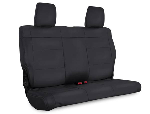 PRP Seats - PRP 07-10 Jeep Wrangler JK Rear Seat Covers/2 door - All Black - B017-02 - Image 1