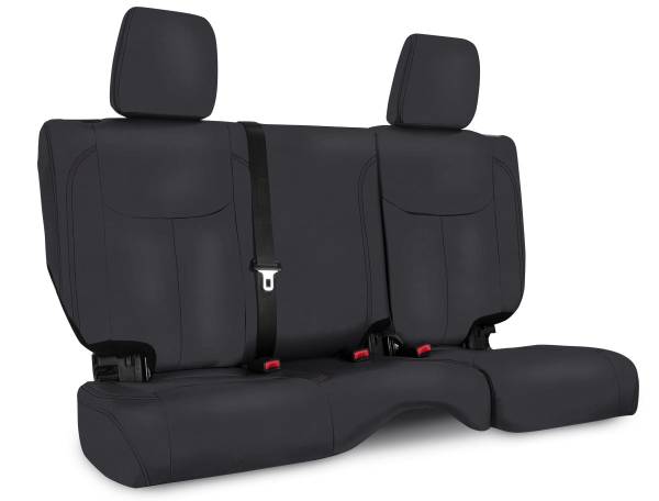 PRP Seats - PRP 13-18 Jeep Wrangler JKU Rear Seat Cover/4 door - All Black - B024-02 - Image 1