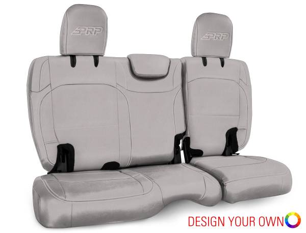 PRP Seats - PRP Rear Bench Cover for Jeep Wrangler JLU, 4 door with cloth interior - Custom - B043 - Image 1