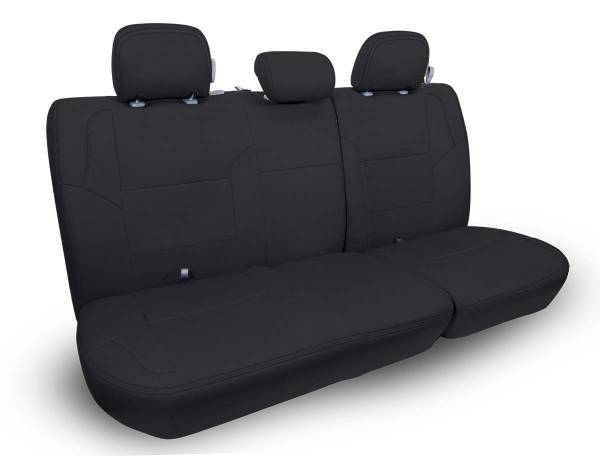 PRP Seats - PRP 12-15 Toyota Tacoma Rear Bench Cover Double Cab - All Black - B052-02 - Image 1