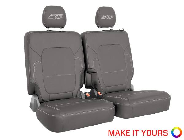PRP Seats - PRP Rear Bench Covers for 2021+ Ford Bronco, 2 Door - Custom - B059 - Image 1