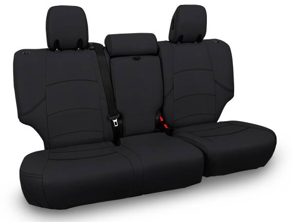 PRP Seats - PRP Rear Bench Cover for 2011+ Toyota 4Runner, 5-seat model - All Black - B067-02 - Image 1