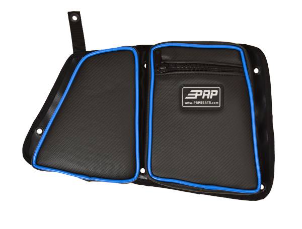 PRP Seats - PRP Polaris RZR Rear Door Bag with Knee Pad for Polaris RZR/(Passenger Side)- Blue - E41-V - Image 1