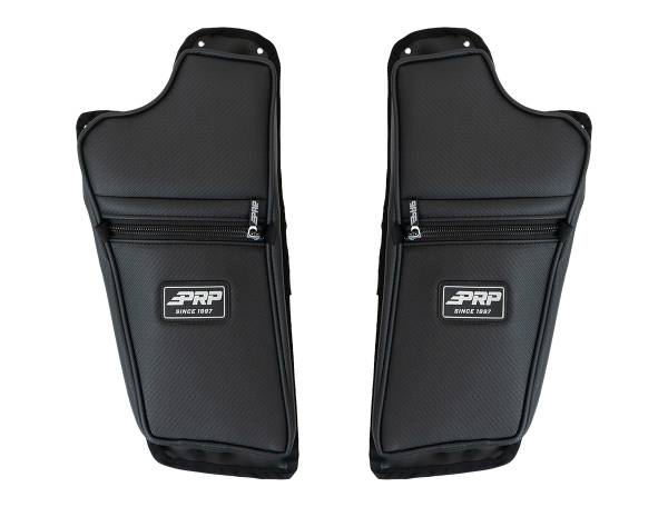 PRP Seats - PRP Front Lower Door Bags with Knee Pad for 16+ Polaris General (Pair) - E118-210 - Image 1