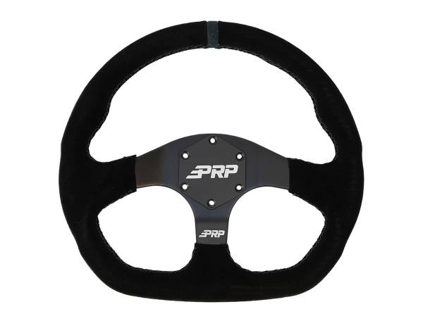 PRP Seats - PRP Comp-R Suede Steering Wheel, Black - G250 - Image 1