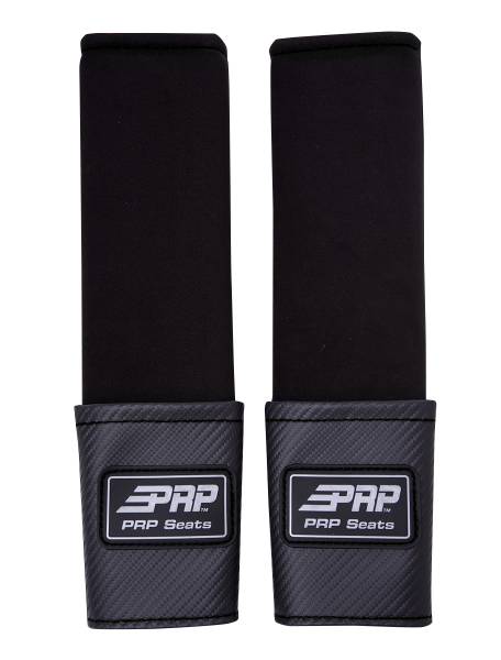 PRP Seats - PRP Seatbelt Pads w/ Pocket - Black Trim - H61-Black - Image 1