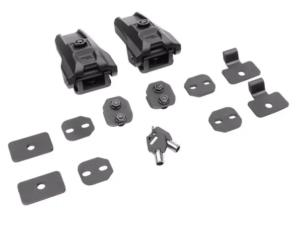 Rugged Ridge - Rugged Ridge Locking Hood Catch Kit 07-18 Jeep Wrangler JKU / 18-22 Wrangler JL - Image 1