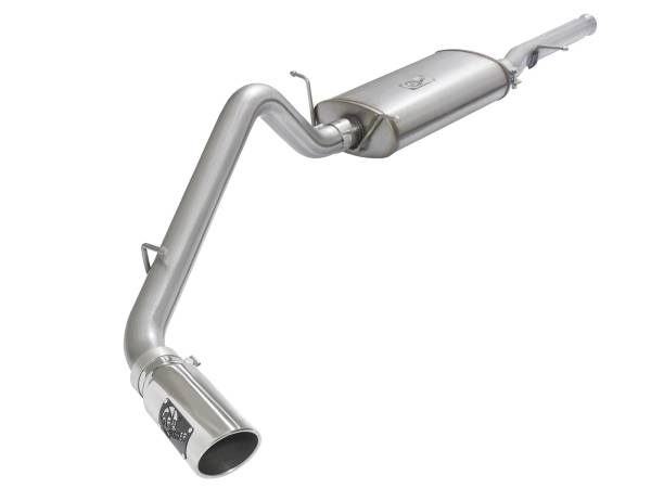 aFe Power - aFe Power MACH Force-Xp 3 IN 409 Stainless Steel Cat-Back Exhaust System w/Polished Tip - 49-44072-P - Image 1