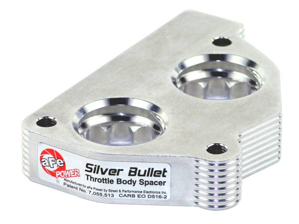 aFe Power - aFe Power Silver Bullet Throttle Body Spacer Kit GM C/K 1500/2500/3500 87-95 V6-4.3L/V8-5.0/5.7L - 46-34004 - Image 1