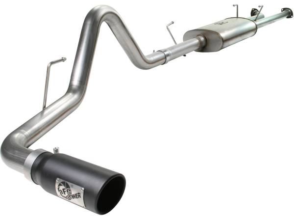 aFe Power - aFe Power MACH Force-Xp 3 IN 409 Stainless Steel Cat-Back Exhaust System w/Black Tip Toyota Tundra 07-09 V8-5.7L - 49-46006-B - Image 1