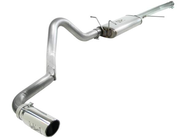 aFe Power - aFe Power MACH Force-Xp 3 IN 409 Stainless Steel Cat-Back Exhaust System w/Polished Tip Ford F-150 97-03 V8-4.6/5.4L - 49-43043-P - Image 1