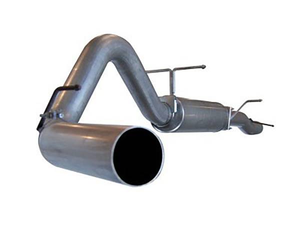 aFe Power - aFe Power Large Bore-HD 4 IN 409 Stainless Steel Cat-Back Exhaust System w/o Tip Ford Diesel Trucks 03-07 V8-6.0L (td) - 49-13003 - Image 1