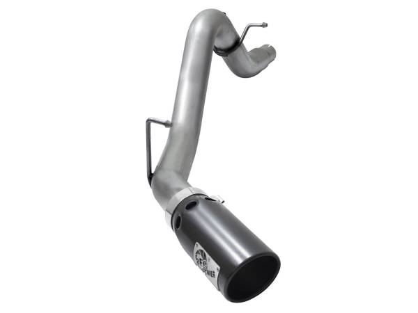 aFe Power - aFe Power Large Bore-HD 3-1/2 IN 409 Stainless Steel DPF-Back Exhaust System w/Black Tip GM Colorado/Canyon 16-22 L4-2.8L (td) LWN - 49-44064-B - Image 1