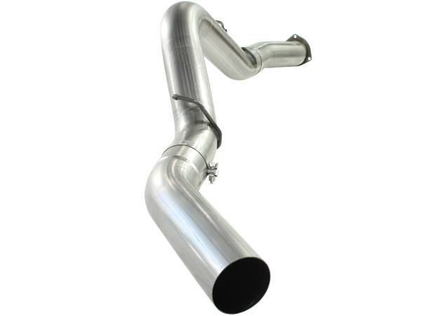 aFe Power - aFe Power Large Bore-HD 5 IN 409 Stainless Steel DPF-Back Exhaust System GM Diesel Trucks 07.5-10 V8-6.6L (td) LMM - 49-44040 - Image 1