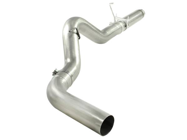 aFe Power - aFe Power Large Bore-HD 5 IN 409 Stainless Steel DPF-Back Exhaust System Dodge Diesel Trucks 07.5-12 L6-6.7L (td) - 49-42016 - Image 1