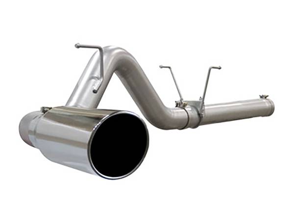 aFe Power - aFe Power Large Bore-HD 4 IN 409 Stainless Steel DPF-Back Exhaust System Dodge Diesel Trucks 07.5-12 L6-6.7L (td) - 49-42006 - Image 1