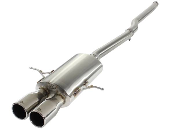 aFe Power - aFe Power MACH Force-Xp 2-1/2 IN 304 Stainless Steel Cat-Back Exhaust System MINI Cooper S 07-15 L4-1.6L (t) R56/R57/R58 - 49-36318 - Image 1