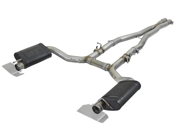 aFe Power - aFe Power MACH Force-Xp 304 Stainless Steel Cat-Back Exhaust System Dodge Challenger 17-23 V8-5.7L - 49-32061 - Image 1