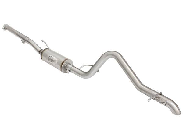 aFe Power - aFe Power MACH Force-Xp 2-1/2 IN 409 Stainless Steel Cat-Back Exhaust w/14 IN muffler Jeep Wrangler (JK) 07-18 V6-3.6L/3.8L - 49-48055 - Image 1