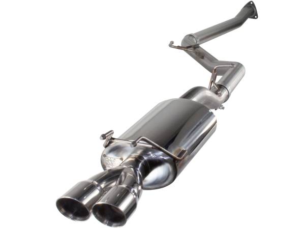 aFe Power - aFe Power Takeda 2-1/2in 409 Stainless Steel Cat-Back Exhaust System Honda Civic Si 12-15 L4-2.4L - 49-46601 - Image 1