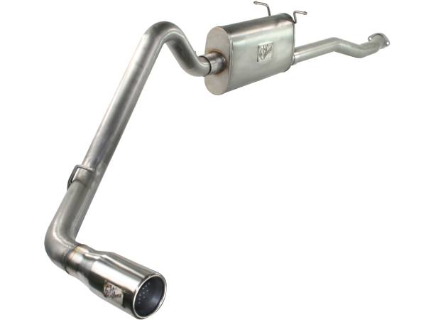 aFe Power - aFe Power MACH Force-Xp 2-1/2 IN 409 Stainless Steel Cat-Back Exhaust System Ford Ranger 98-12 V6-4.0, 98-08 V6-3.0L, 98-01 L4-2.5L, & 01-01 L4-2.3L - 49-43042-1 - Image 1