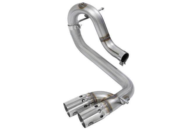 aFe Power - aFe Power Rebel Series 3 IN 409 Stainless Steel DPF-Back Exhaust System w/Polished Tip GM Colorado/Canyon 16-22 L4-2.8L (td) LWN - 49-44065-P - Image 1