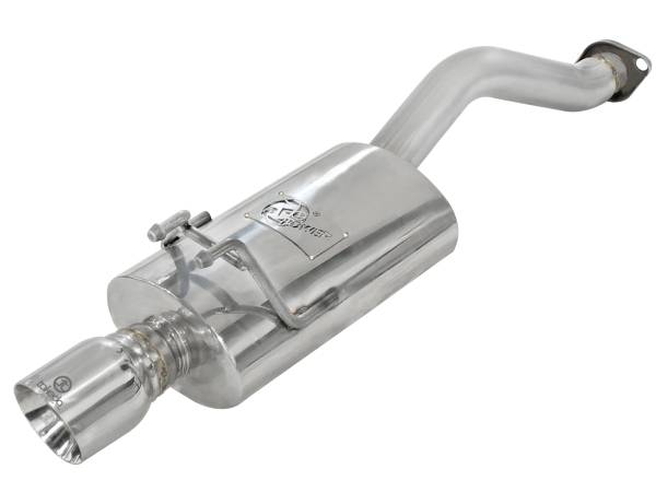aFe Power - aFe Power Takeda 2-1/2in 304 Stainless Steel Axle-Back Exhaust System Honda Civic 06-11 L4-1.8L - 49-36610 - Image 1