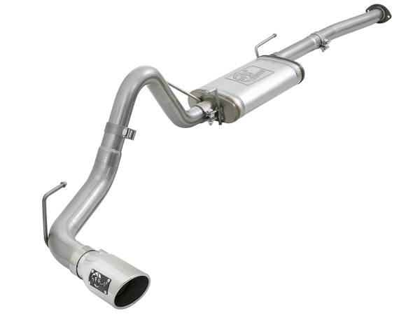 aFe Power - aFe Power MACH Force-Xp 2-1/2 IN 304 Stainless Steel Cat-Back Exhaust w/ Polished Tip Toyota Tacoma 16-23 L4-2.7L/V6-3.5L - 49-46042-P - Image 1