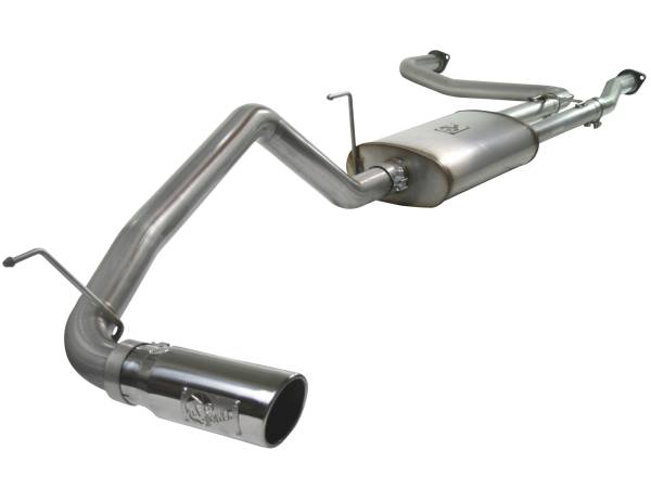 aFe Power - aFe Power MACH Force-Xp 2-1/2 IN to 3 IN 409 Stainless Steel Cat-Back Exhaust w/Polish Tip Nissan Titan 04-15 V8-5.6L - 49-46102-P - Image 1