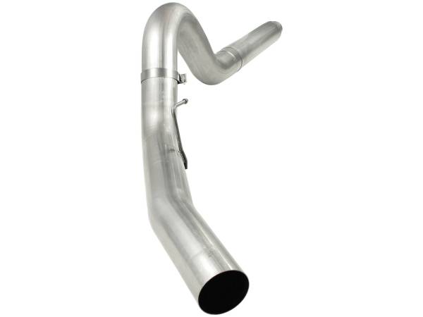 aFe Power - aFe Power Large Bore-HD 5 IN 409 Stainless Steel DPF-Back Exhaust System Ford Diesel Trucks 08-10 V8-6.4L (td) - 49-43054 - Image 1
