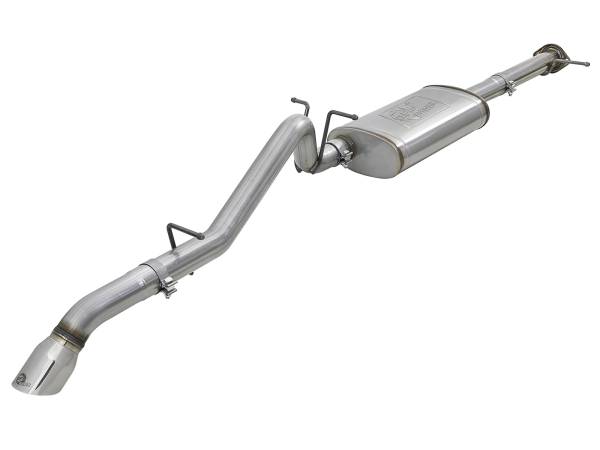 aFe Power - aFe Power MACH Force-Xp 3 IN 409 Stainless Cat-Back Hi-Tuck Exhaust System w/ Polished Tip GM Colorado/Canyon 15-22 L4-2.5L/V6-3.6L - 49-44099-P - Image 1