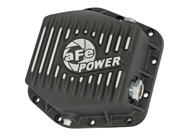 aFe Power - aFe Power Pro Series Rear Differential Cover Black w/ Machined Fins GM Colorado/Canyon 15-22 L4/V6 (Dana M220-12) - 46-70302 - Image 1