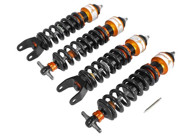 aFe Power - aFe CONTROL PFADT Series Featherlight Adjustable Street/Track Coilover System Chevrolet Corvette (C5/C6) 1997-2013 - 430-401001-N - Image 1