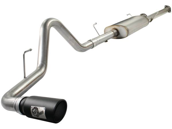 aFe Power - aFe Power MACH Force-Xp 3 IN 409 Stainless Steel Cat-Back Exhaust System w/Black Tip Toyota Tundra 10-21 V8-5.7L - 49-46008-B - Image 1