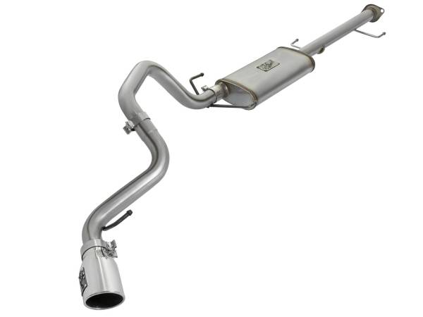 aFe Power - aFe Power MACH Force-Xp 2-1/2in 409 Stainless Steel Cat-Back Exhaust w/Polished Tip Toyota FJ Cruiser 07-18 V6-4.0L - 49-46027-P - Image 1