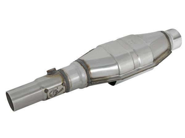 aFe Power - aFe POWER Direct Fit 409 Stainless Steel Catalytic Converter Jeep Grand Cherokee (ZJ) 96-98 L6-4.0L - 47-48006 - Image 1
