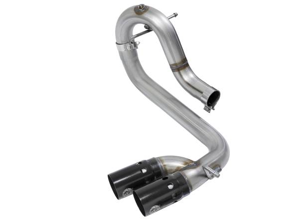 aFe Power - aFe Power Rebel Series 3 IN 409 Stainless Steel DPF-Back Exhaust System w/Black Tip GM Colorado/Canyon 16-22 L4-2.8L (td) LWN - 49-44065-B - Image 1
